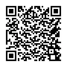 QR kód a telefonszámhoz +16514240473