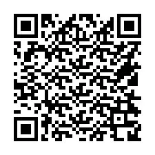 Código QR para número de teléfono +16514328091