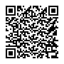 Kod QR dla numeru telefonu +16514336661