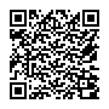 QR kód a telefonszámhoz +16572000003