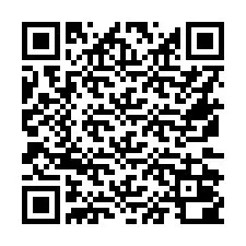 Codice QR per il numero di telefono +16572000004