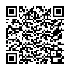 Codice QR per il numero di telefono +16572000013