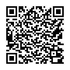 QR-код для номера телефона +16572000015