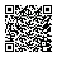 QR-код для номера телефона +16572000033