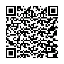 QR-code voor telefoonnummer +16572000034