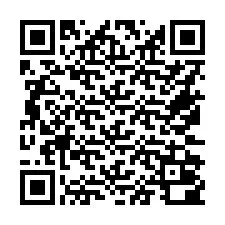 QR-koodi puhelinnumerolle +16572000039