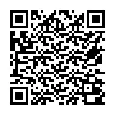 QR kód a telefonszámhoz +16572000043