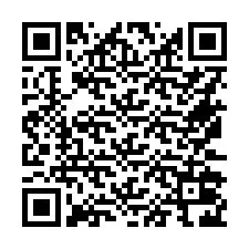 QR-Code für Telefonnummer +16572026876