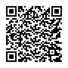 Código QR para número de teléfono +16572207680