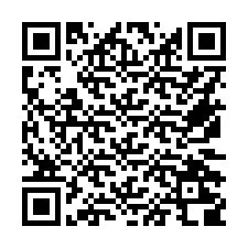 Kode QR untuk nomor Telepon +16572208783