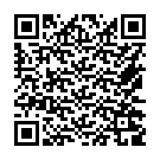 電話番号のQRコード +16572209977