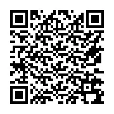 Codice QR per il numero di telefono +16572794802