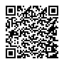 Código QR para número de teléfono +16602403179