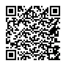 Código QR para número de telefone +16603851057