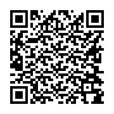 Código QR para número de telefone +16604384328