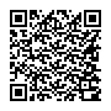 QR kód a telefonszámhoz +16605300378