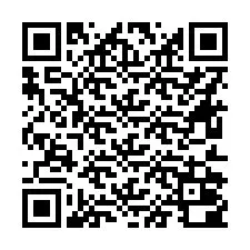 Código QR para número de teléfono +16612000000