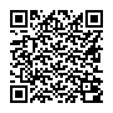 Codice QR per il numero di telefono +16612000028