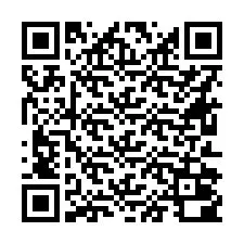 Codice QR per il numero di telefono +16612000054