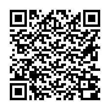 Código QR para número de teléfono +16612000081