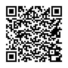 QR-koodi puhelinnumerolle +16612000117