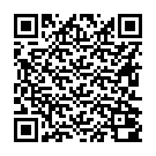 Código QR para número de teléfono +16612000270