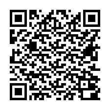 Código QR para número de teléfono +16612000283