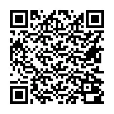 Codice QR per il numero di telefono +16612000287