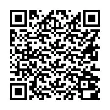 QR-code voor telefoonnummer +16612000348