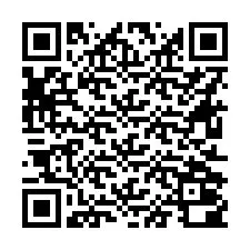 QR-koodi puhelinnumerolle +16612000390