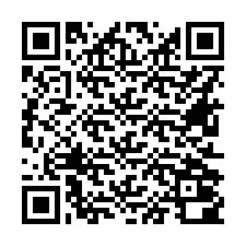 QR-code voor telefoonnummer +16612000393