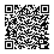 QR-koodi puhelinnumerolle +16612000428