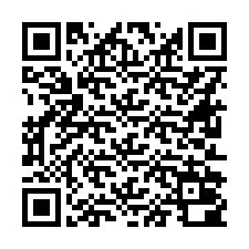 QR kód a telefonszámhoz +16612000438
