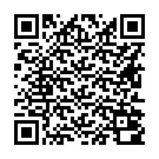 Kode QR untuk nomor Telepon +16612000456