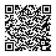 QR-code voor telefoonnummer +16612000461