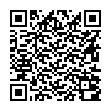 QR-koodi puhelinnumerolle +16612000480