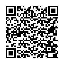 Codice QR per il numero di telefono +16612000553