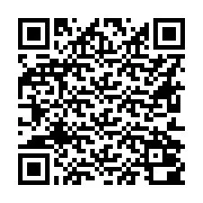 QR-код для номера телефона +16612000604