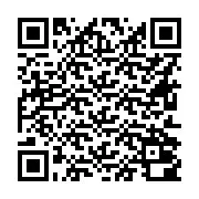 QR-Code für Telefonnummer +16612000614