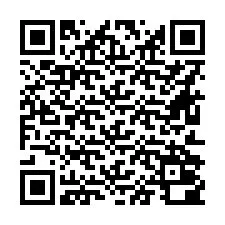 QR-код для номера телефона +16612000615