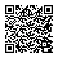 Codice QR per il numero di telefono +16612000616