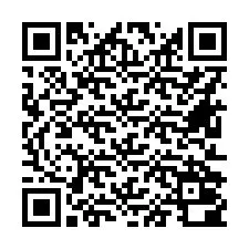 QR-code voor telefoonnummer +16612000627