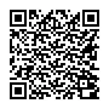 Código QR para número de telefone +16612000638