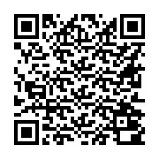 QR Code สำหรับหมายเลขโทรศัพท์ +16612000748