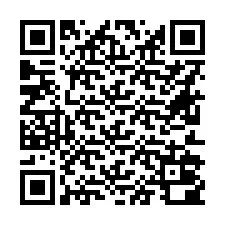 QR-koodi puhelinnumerolle +16612000809