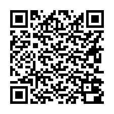 Codice QR per il numero di telefono +16612000830