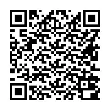 QR-code voor telefoonnummer +16612000836