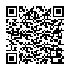 QR-koodi puhelinnumerolle +16612000838