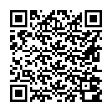 QR kód a telefonszámhoz +16612000845