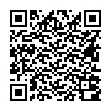 Codice QR per il numero di telefono +16612000863